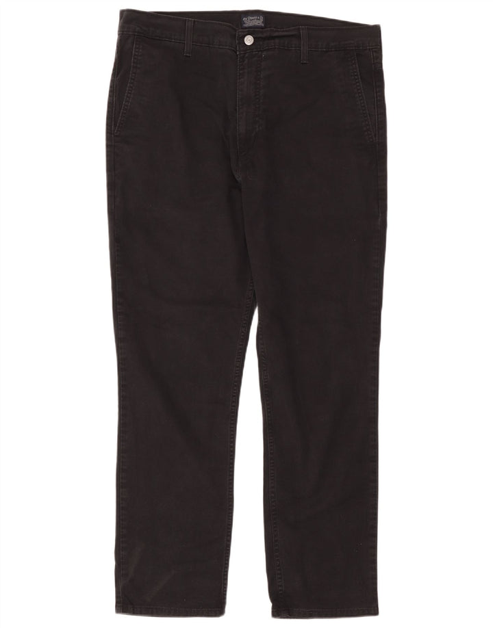 Męskie spodnie Chino Levi's W36 L30 Czarna bawełna