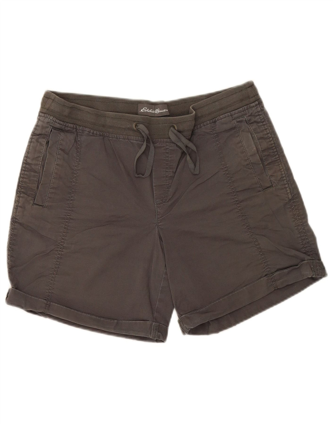 Spodenki damskie Eddie Bauer US 10 Large W32 Szara bawełna