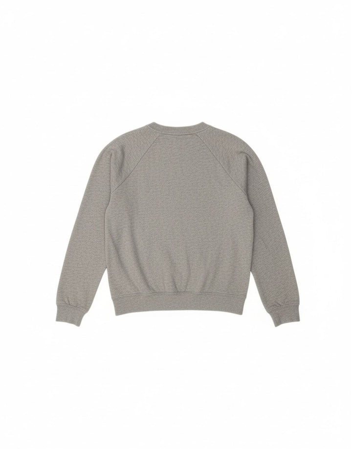 NIKE Womens Sweatshirt Jumper UK 10 Small Grey Cotton