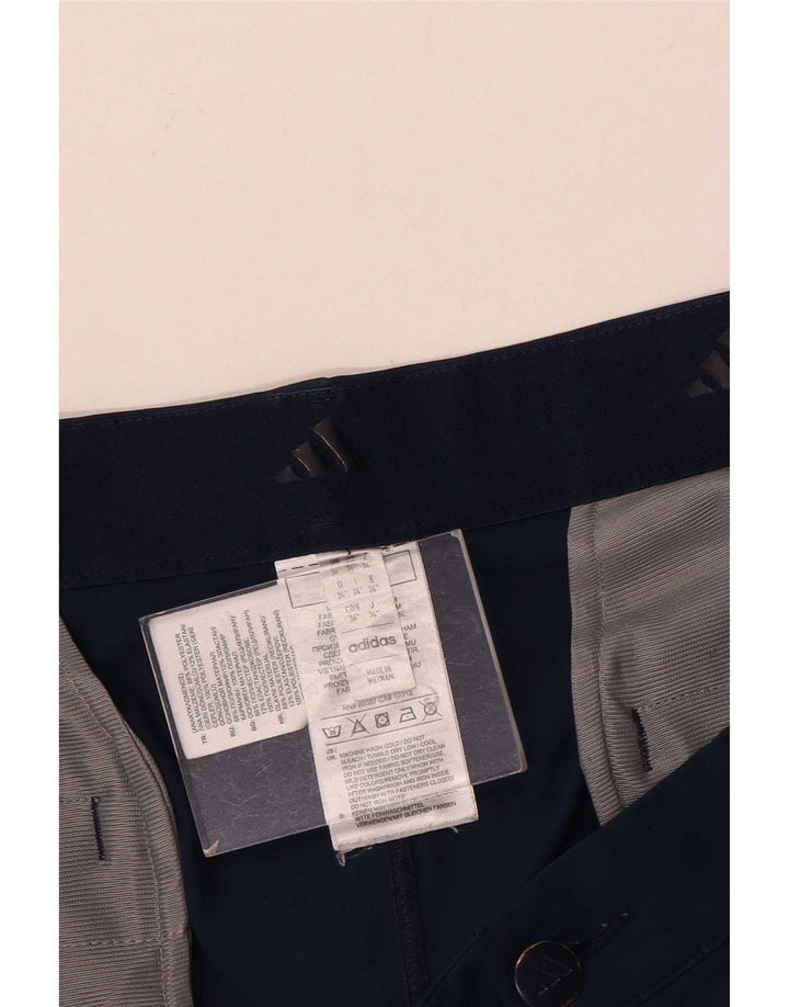 Adidas Męskie Spodenki Chino W34 Duży Granatowy Poliester