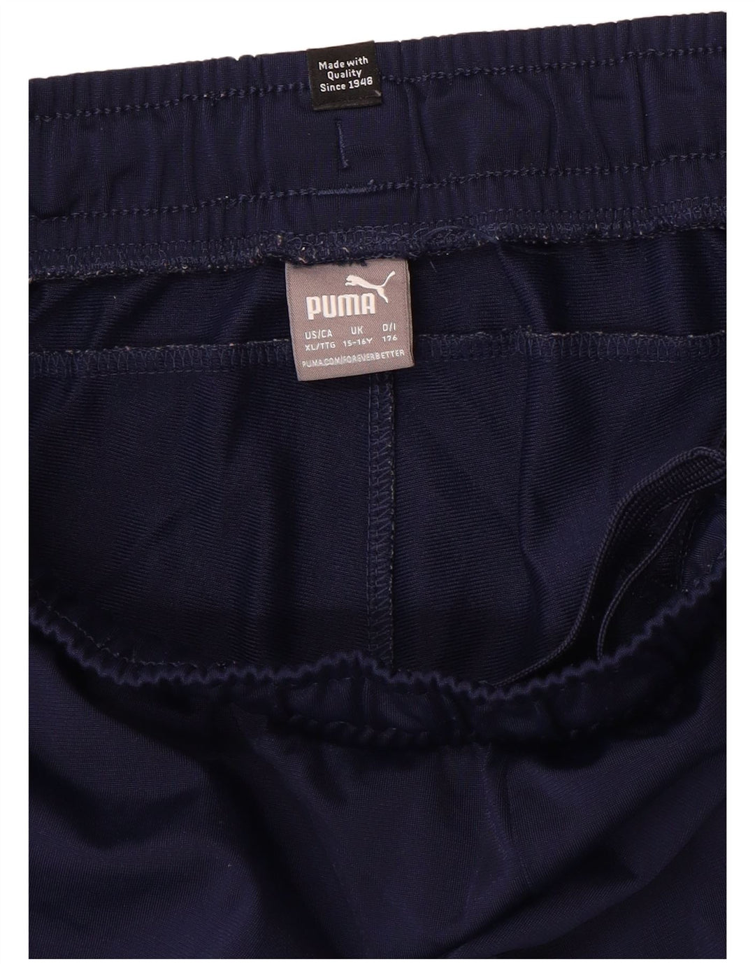 Chłopięce spodnie dresowe PUMA Joggery 15-16 lat Granatowe