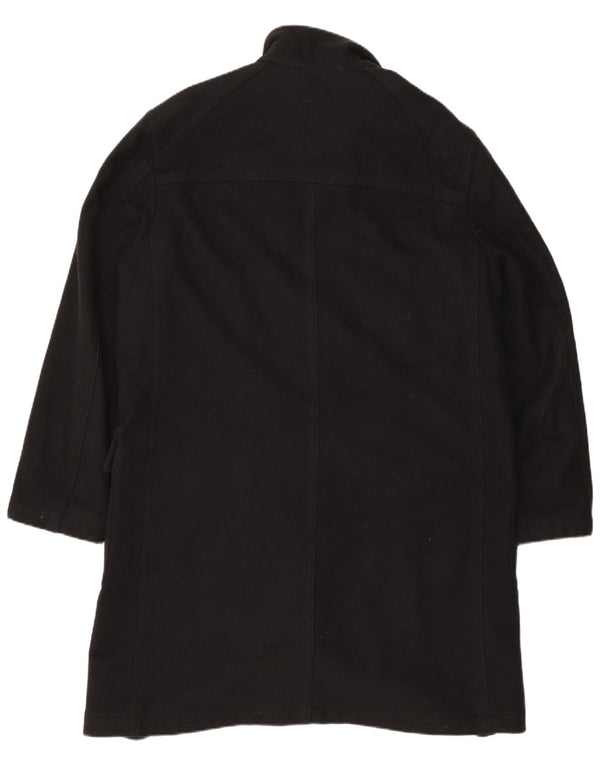 Red by Valentino Mens Duffle Coat IT 50 Large Black Wool