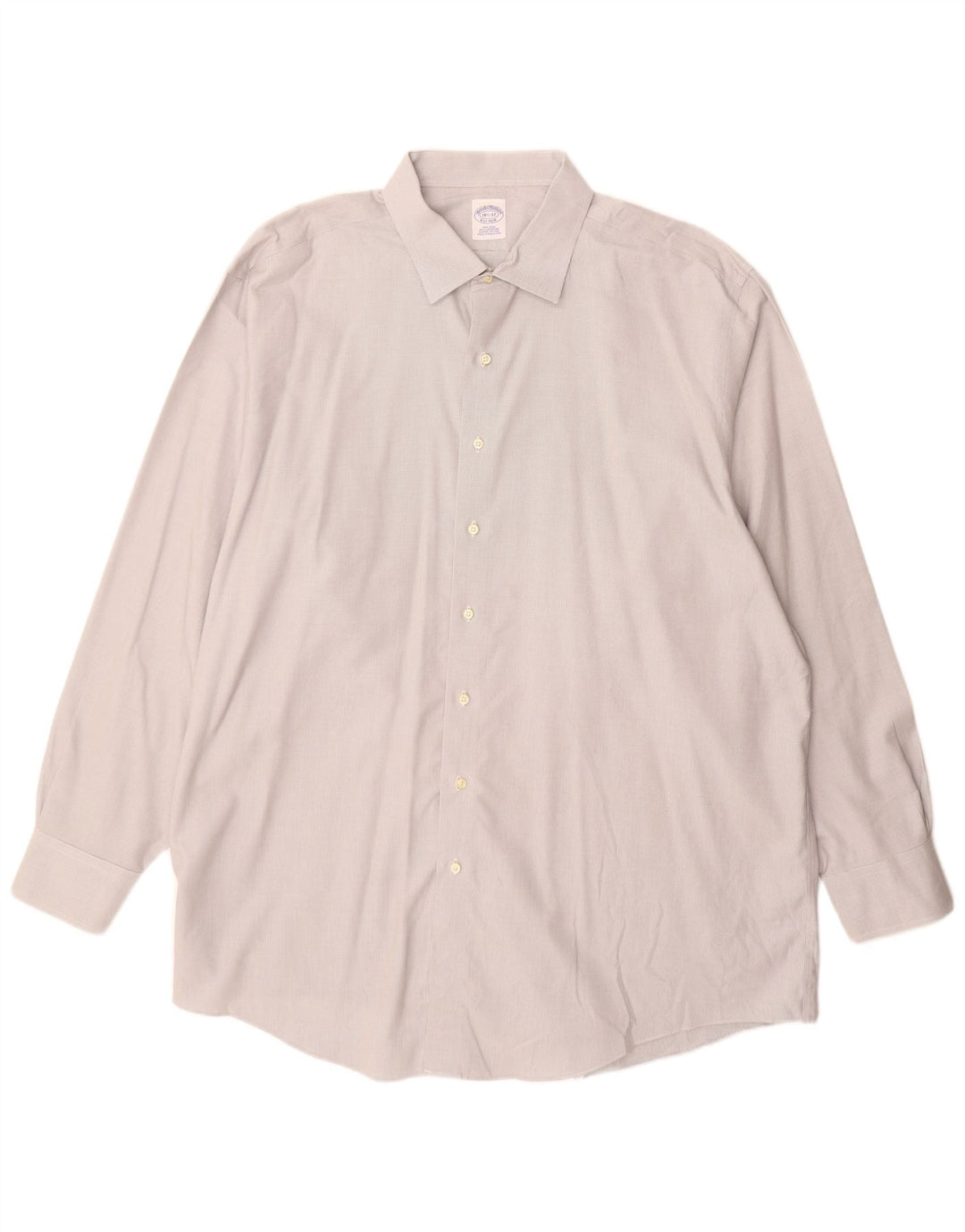 Koszula męska Brooks Brothers, rozmiar 18 1/2 2XL, szara bawełna