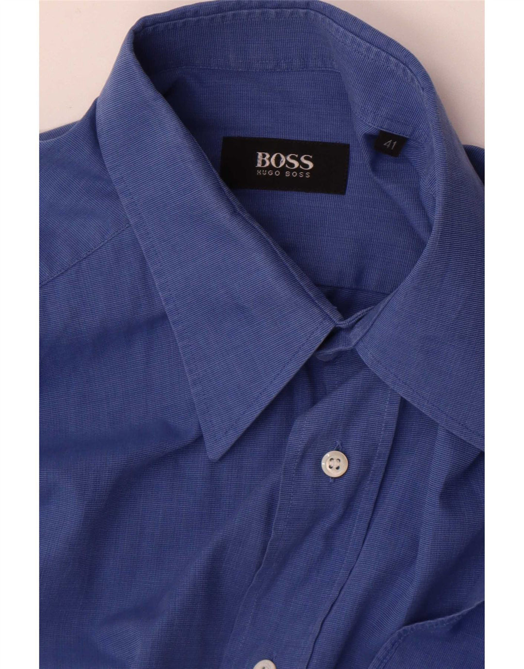 Koszula męska Hugo Boss rozmiar 41, duża niebieska