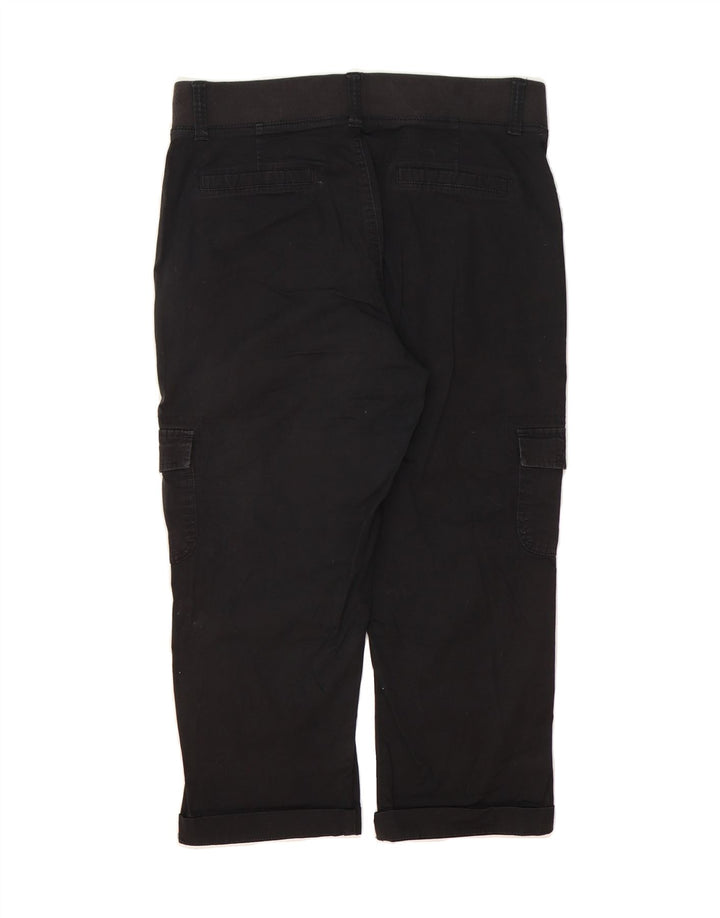 LEE Womens Cargo Capri Trousers US 10 Large W32 L21 Black Cotton Vintage Lee and Second-Hand Lee from Messina Hembry 
