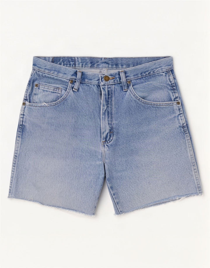 Męskie spodenki jeansowe Wrangler o regularnym kroju W31 Średnioniebieskie, bawełniane