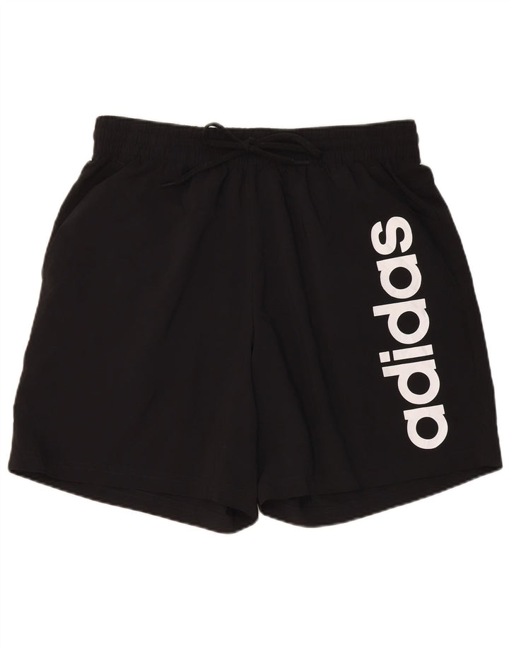Męskie spodenki sportowe adidas Graphic XL, czarne, poliestrowe