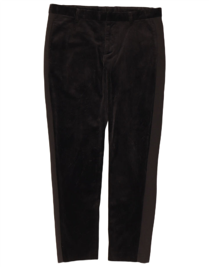 Spodnie damskie Zara Slim Chino EU 40 Medium W31 L28 Czarna wiskoza