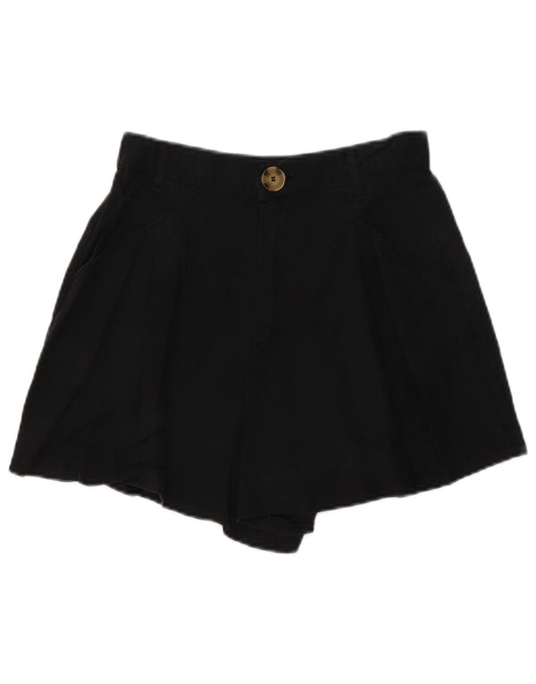 Damskie spodnie z wysokim stanem Zara XS W24 czarne