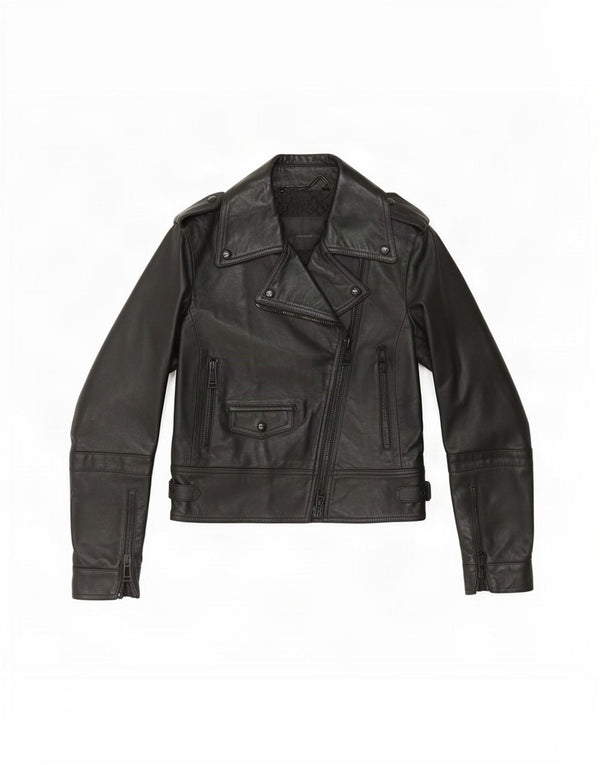 Damska skórzana kurtka motocyklowa Belstaff IT 38 XS czarna