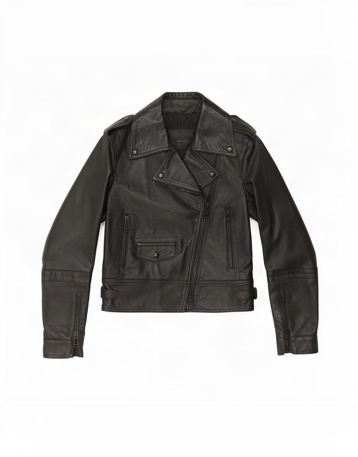 Damska skórzana kurtka motocyklowa Belstaff IT 38 XS czarna