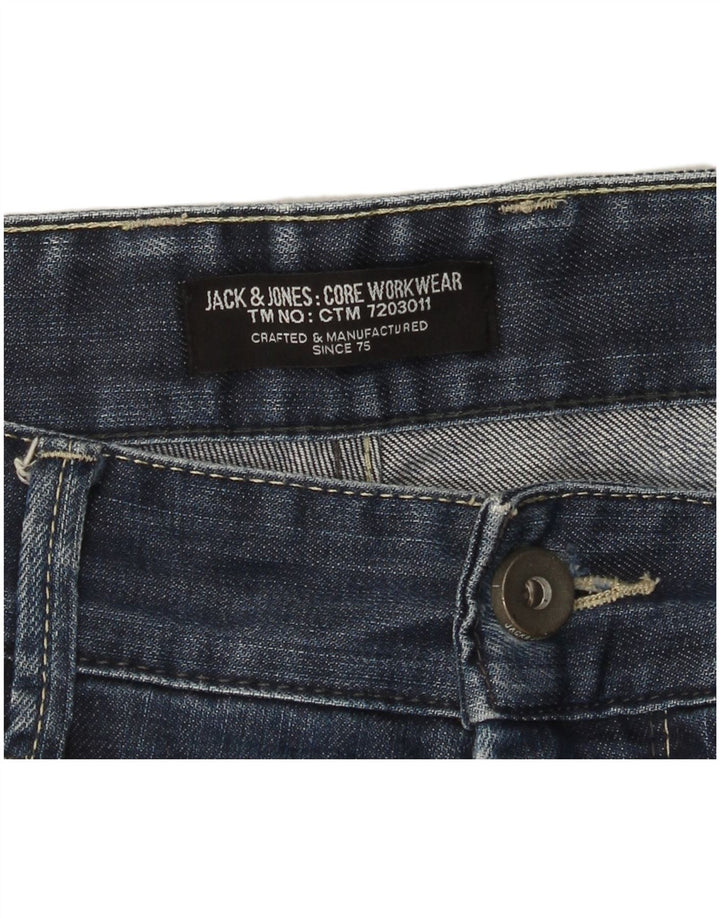 Męskie spodenki jeansowe Jack & Jones W36, duże, niebieskie