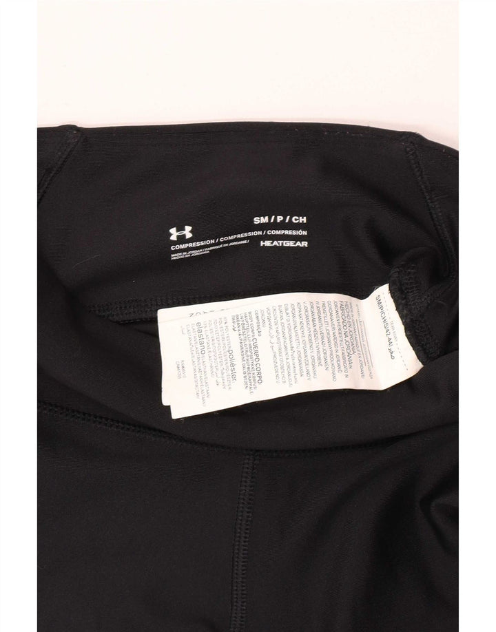 Damskie legginsy uciskowe Under Armour UK 10, małe, czarne, sportowe z poliestru