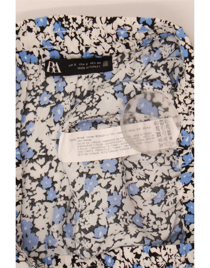 Zara Damskie Hot Pants Small W26 Wielobarwna kwiatowa wiskoza
