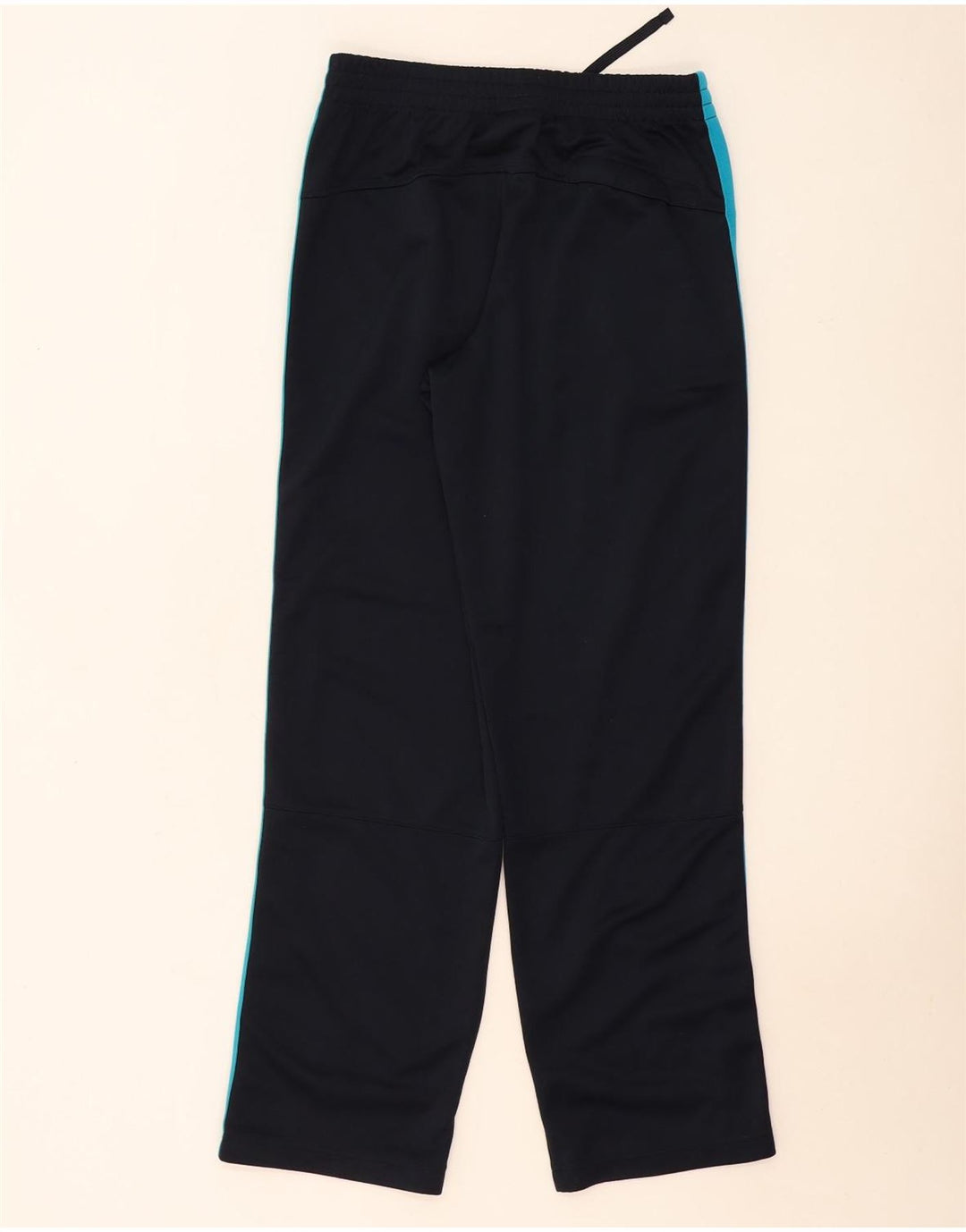 Damskie spodnie dresowe Nike UK 10, małe, czarne, z blokami kolorów, poliestrowe