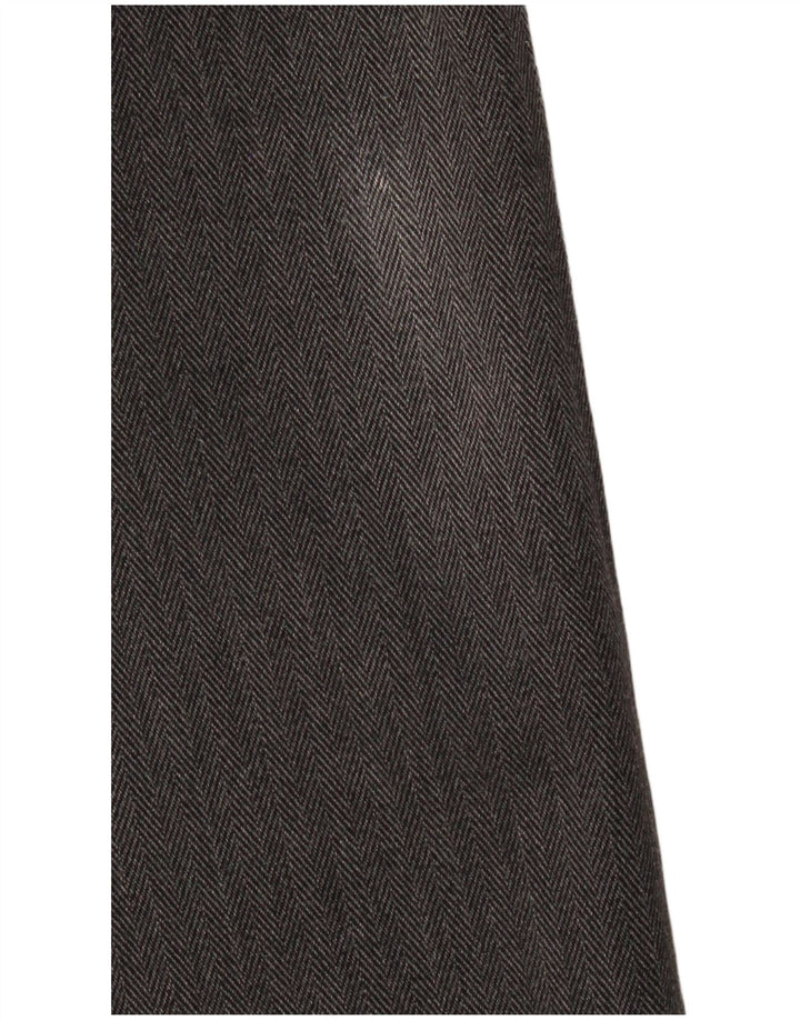 Męskie proste dżinsy VERSACE W36 L30 Szara jodełka