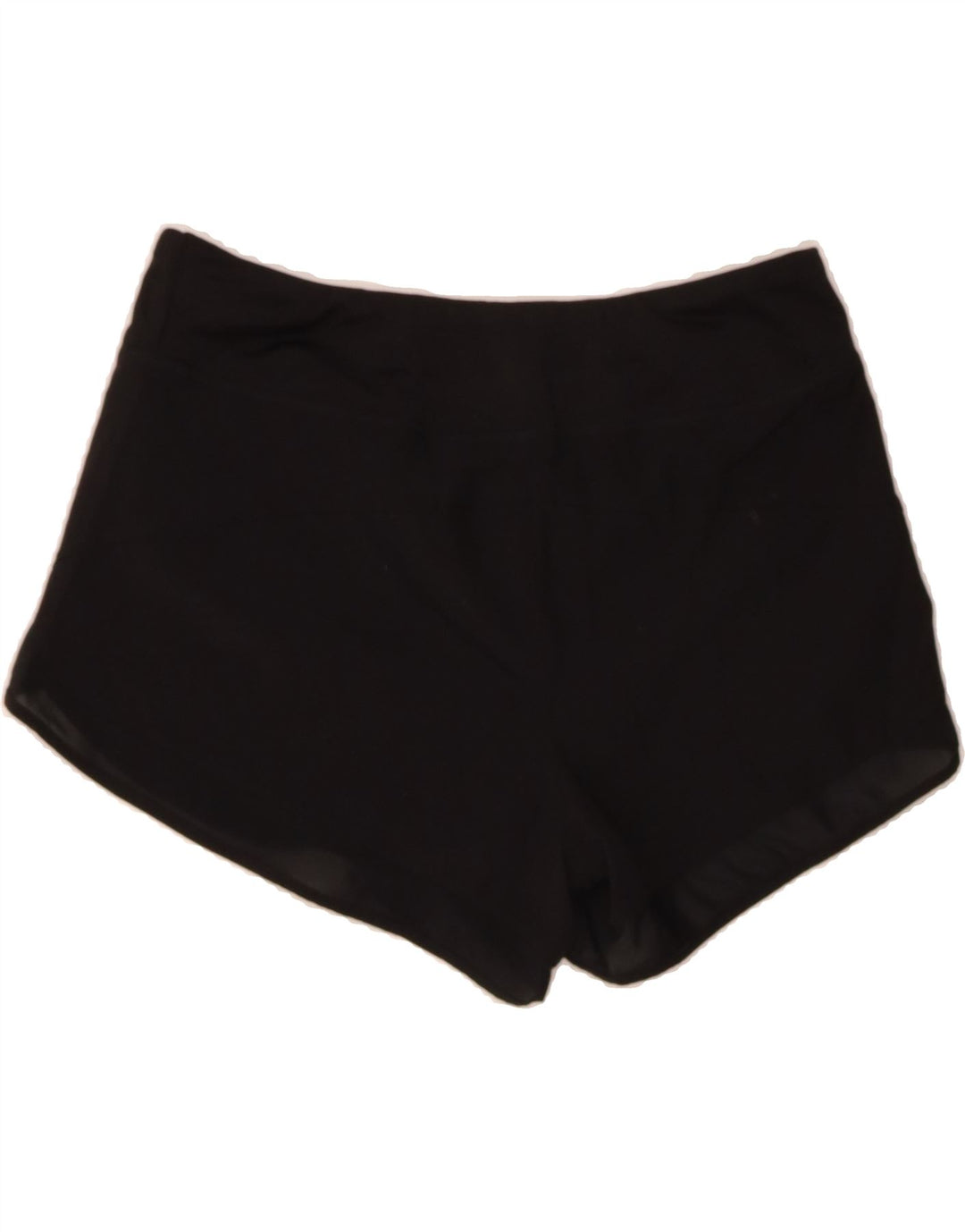 REEBOK Womens Sport Shorts UK 14 Medium Black Polyester Vintage Reebok and Second-Hand Reebok from Messina Hembry 