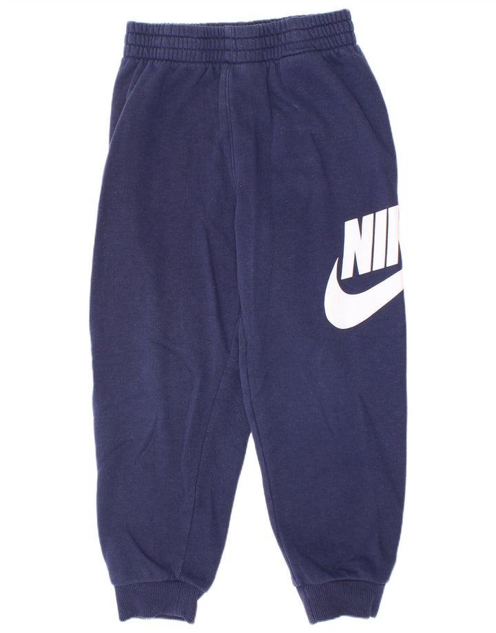 Spodnie chłopięce Nike Graphic Tracksuit Joggers 5-6 lat, średni granat