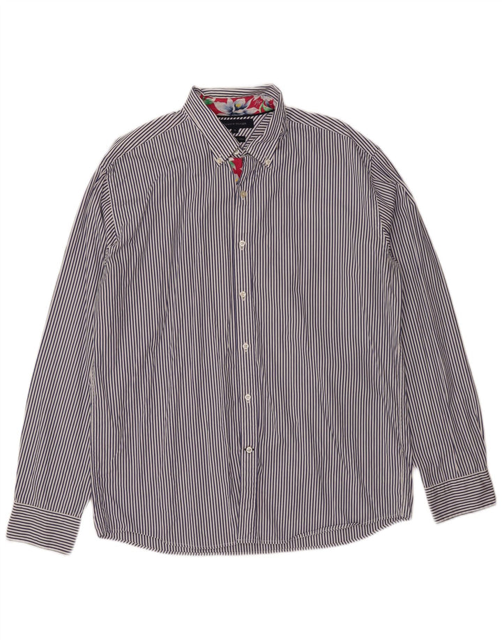 Koszula męska Tommy Hilfiger XL, bawełniana w niebieskie paski