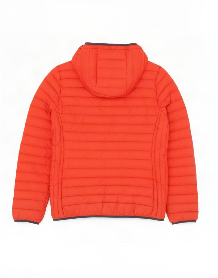 Damska wyściełana kurtka z kapturem Superdry UK 14, średni czerwony nylon