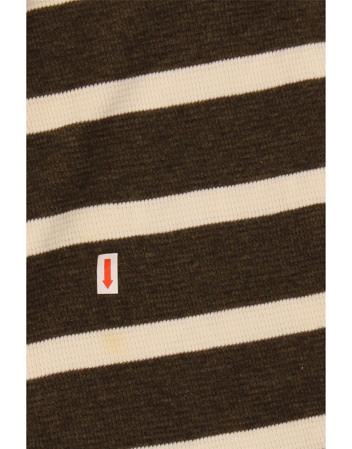 POLO RALPH LAUREN Chłopięcy sweter z dekoltem w łódkę, 7-8 lat, mały khaki