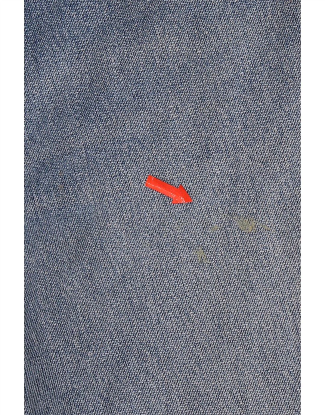 Męskie jeansy Levi's 501 Straight W33 L30 Niebieskie bawełniane