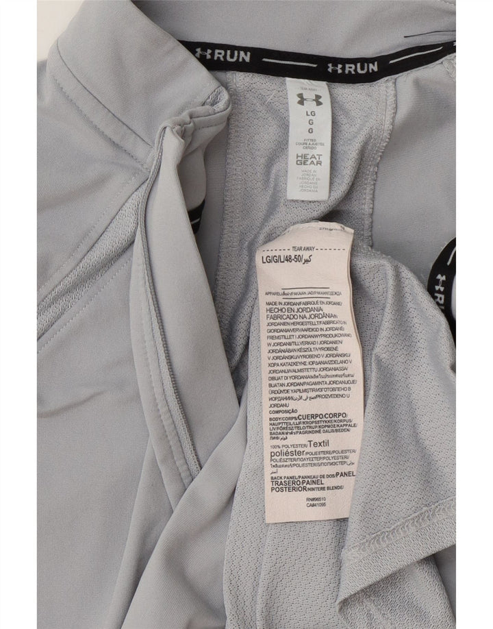 Damski dres Under Armour Heat Gear Pullover Top UK 16, duży, szary