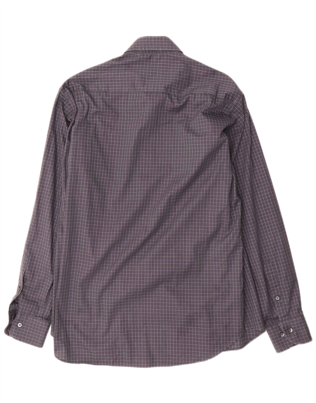 Koszula męska Yves Saint Laurent, rozmiar 40 15 3/4, średnia szara kratka
