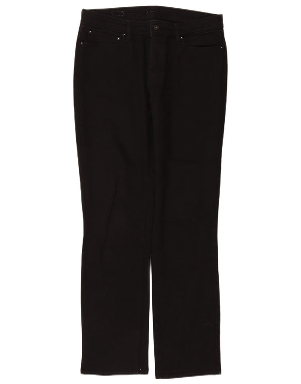 Proste spodnie damskie Levi's W34 L31 czarne