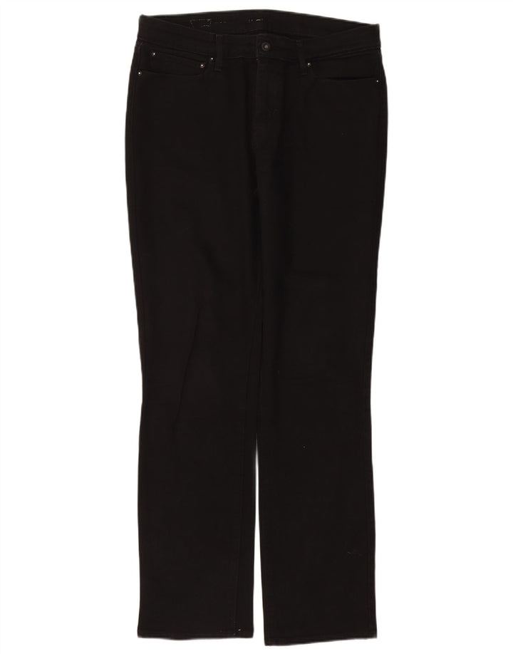 Proste spodnie damskie Levi's W34 L31 czarne