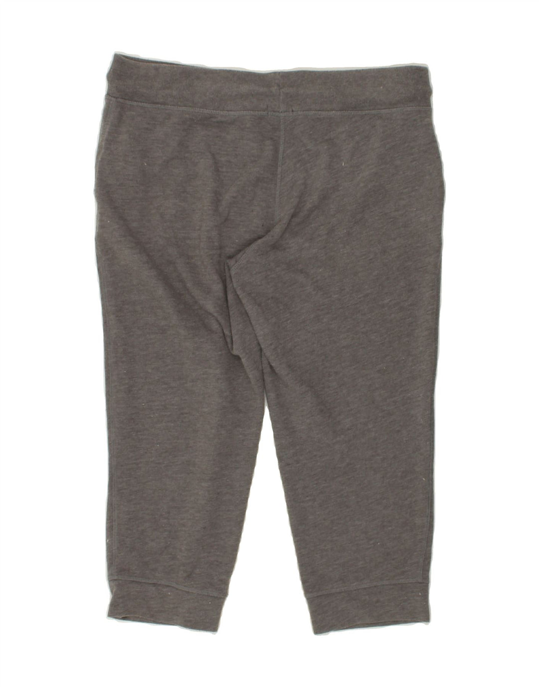 CHAMPION Womens Crop Tracksuit Trousers Joggers UK 10 Small Grey Polyester | Vintage Champion | Thrift | Second-Hand Champion | Used Clothing | Messina Hembry 