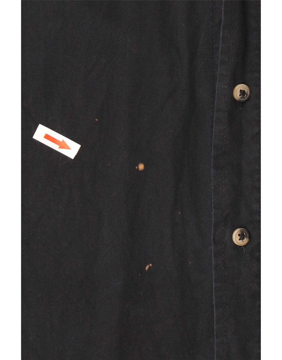 Męska koszula z krótkim rękawem Wrangler, duża, czarna, bawełniana