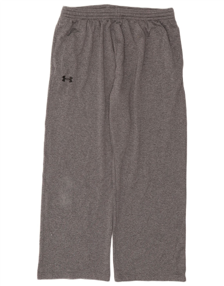 Męskie spodnie dresowe Under Armour XL, szare, nakrapiane, poliestrowe