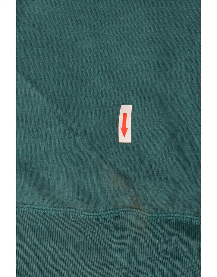 Damska bluza dresowa Nike Graphic UK 14, średnia, zielona bawełna
