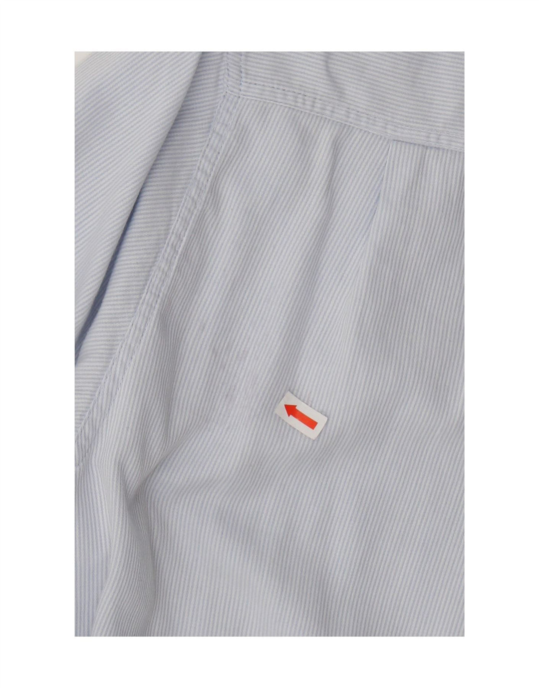 ARMANI JUNIOR Koszula chłopięca 13-14 lat, niebieska, bawełniana w prążki