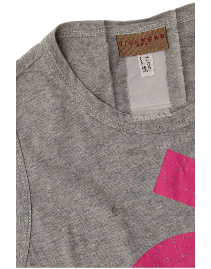 Damska kamizelka z krótkim rękawem Richmond, UK 12, średnia szarość