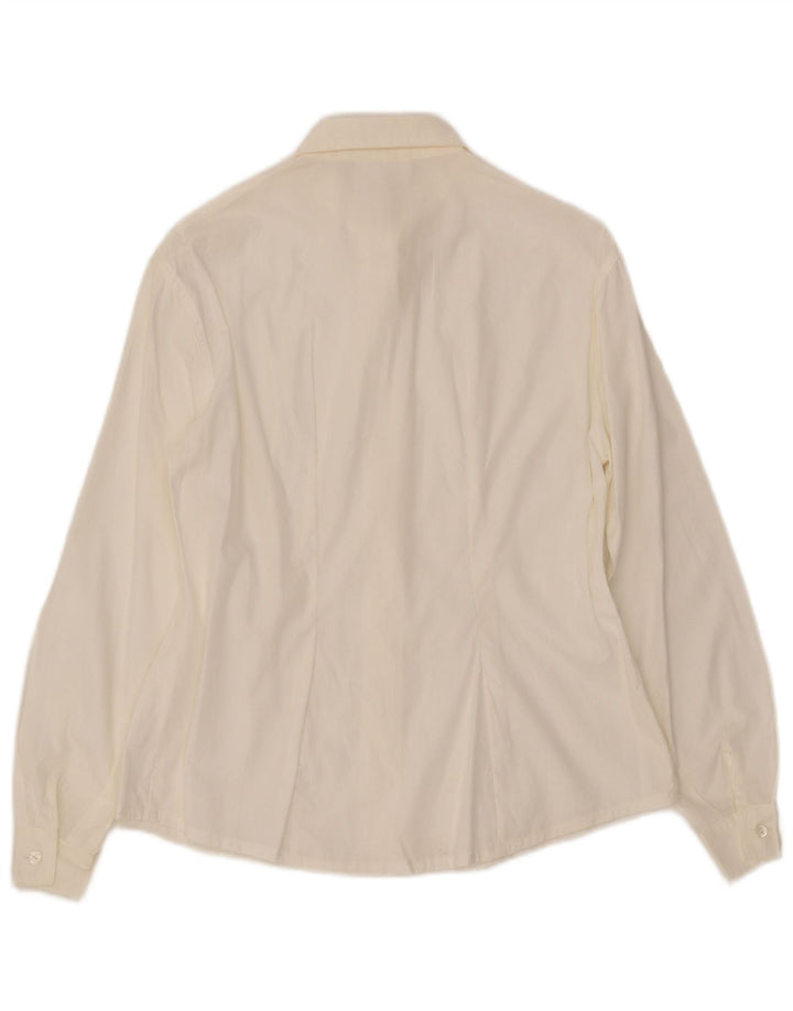 Koszula damska ROCCOBAROCCO UK 12 Średnia Biała