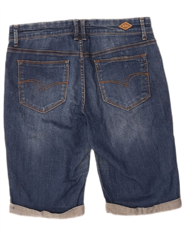 Damskie spodenki jeansowe Lee Cooper US 10 Large W30, niebieskie, bawełniane