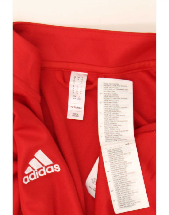 Damska kurtka dresowa Adidas Aeroready UK 12/14 Średni czerwony poliester