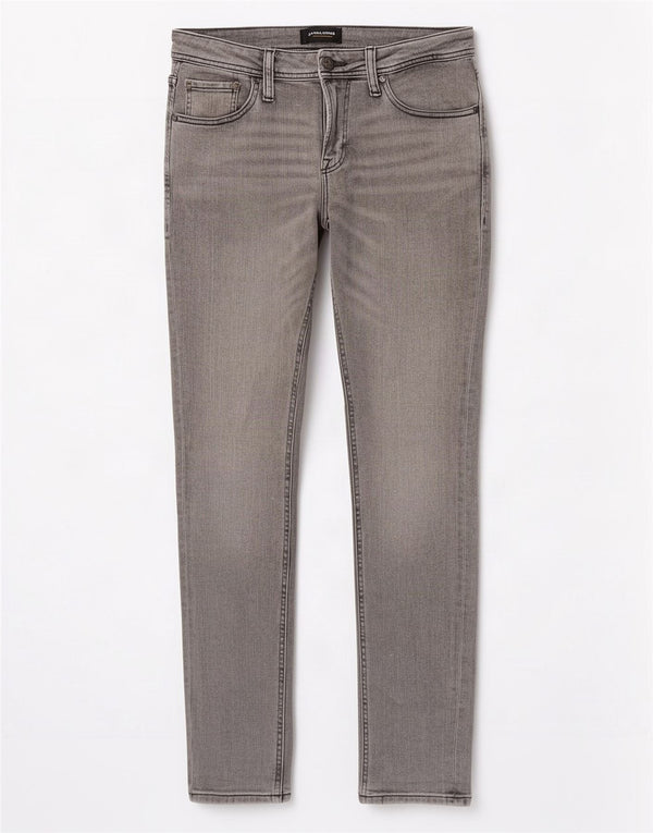 Męskie jeansy Jack & Jones Liam Skinny W30 L32 Szara bawełna