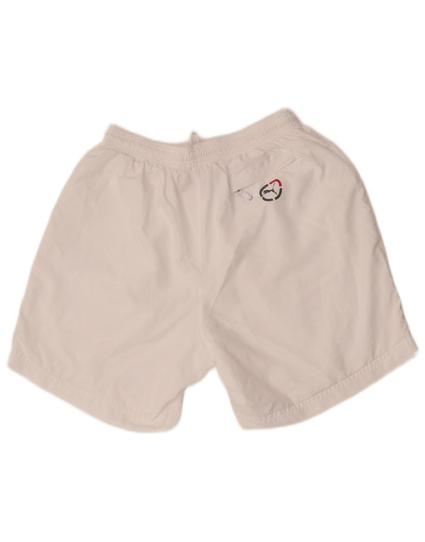 Męskie spodenki sportowe Puma, średnie białe