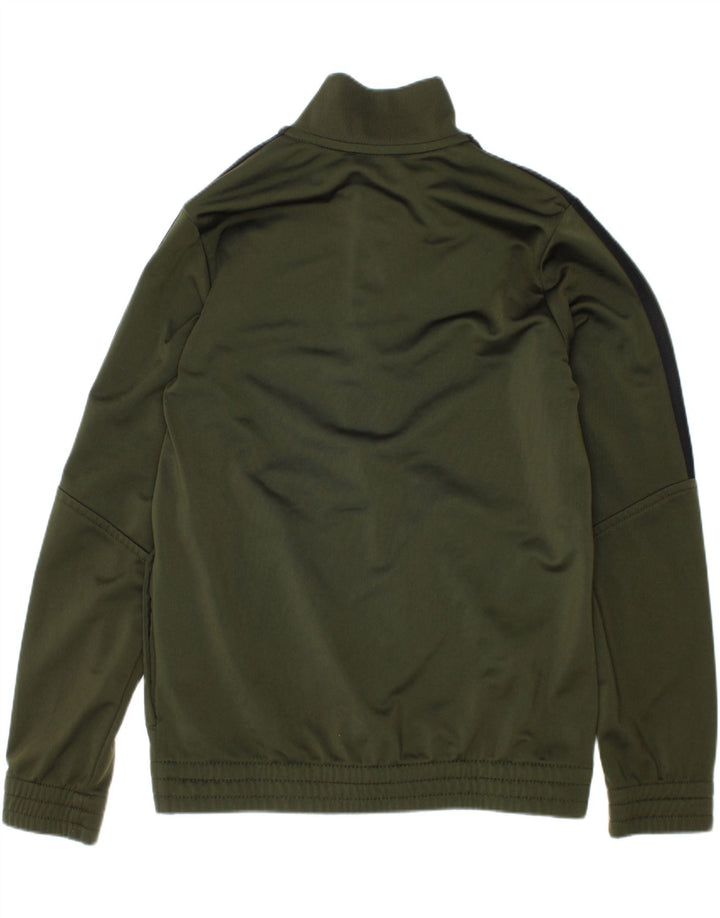 Chłopięca bluza dresowa Adidas 9-10 lat Khaki Poliester