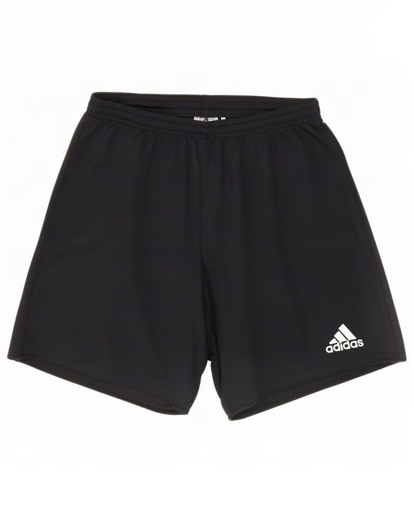 Męskie spodenki sportowe Adidas Climalite, małe, czarne, poliestrowe