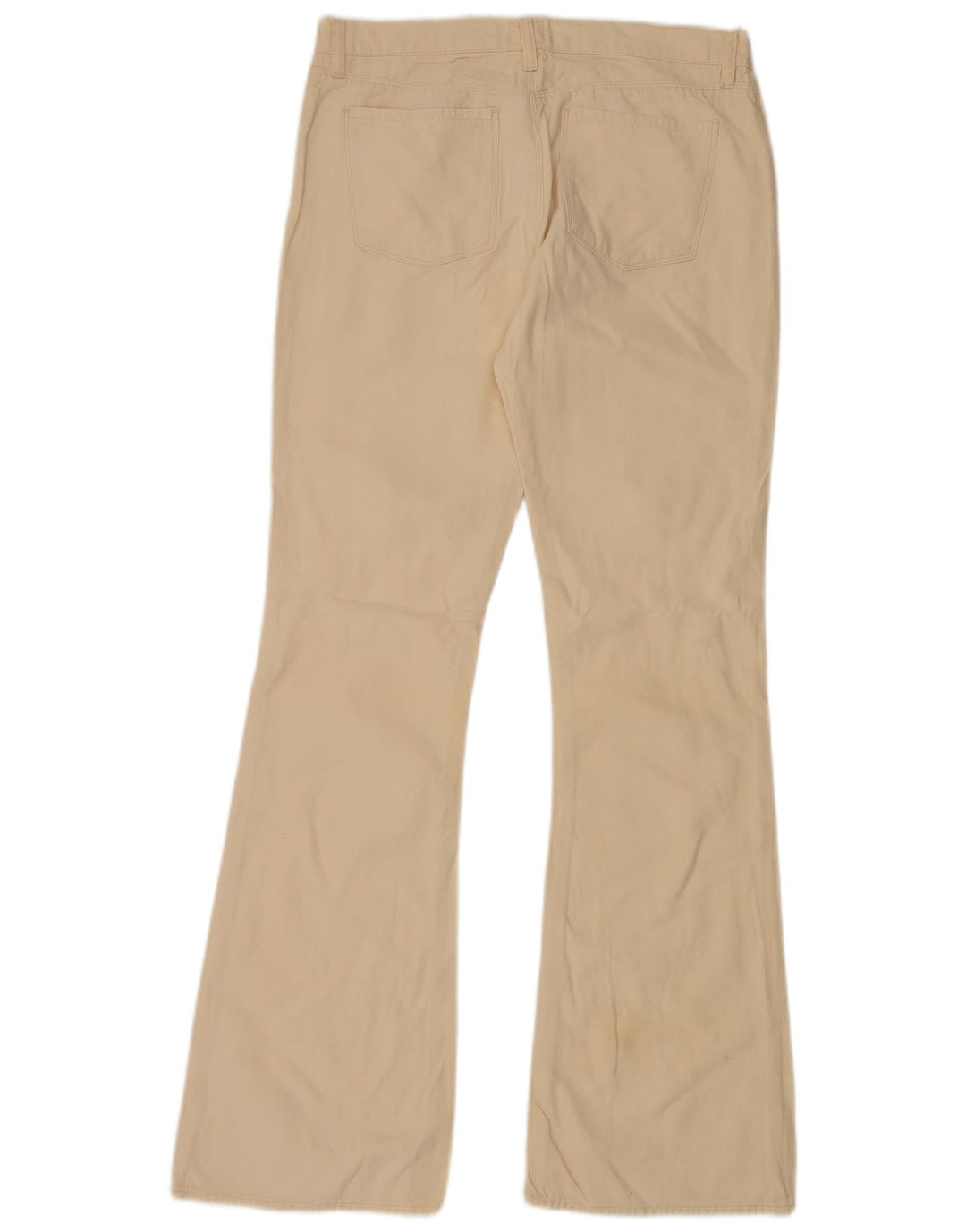 Damskie jeansy rozkloszowane CALVIN KLEIN W31 L34 Beżowa bawełna