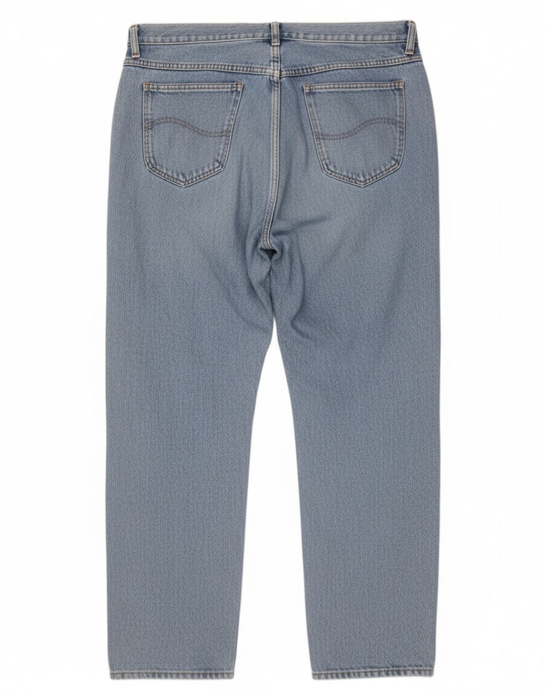 Męskie proste dżinsy Rifle W40 L30 Niebieskie bawełniane