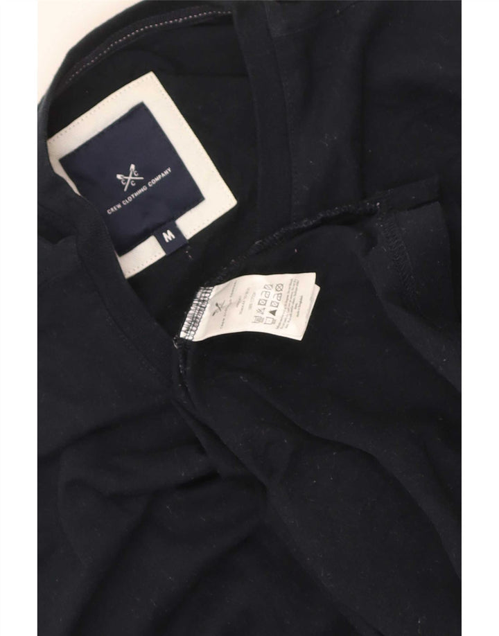 Crew Clothing Męski T-shirt Top Średni Granatowy Bawełna