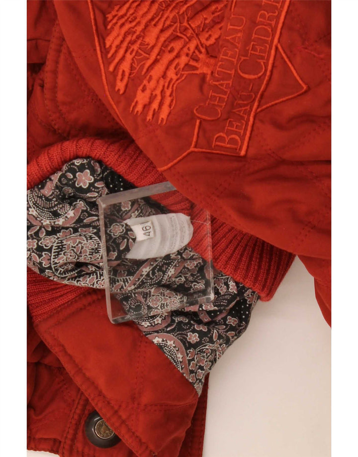 Męska kurtka bomber Chateu Beau Cedre IT 46 Small Red Colorblock