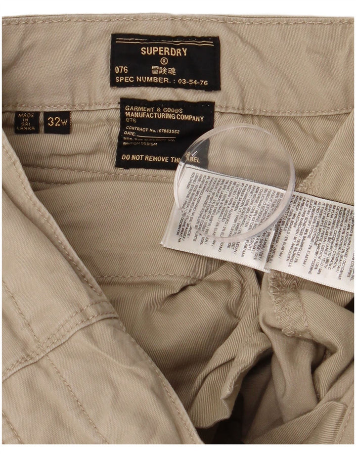 Męskie spodenki cargo Superdry W32 Średni beż, bawełna