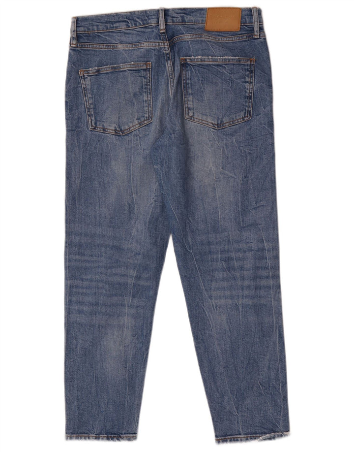 Damskie jeansy Zara w trudnej sytuacji EU 40 Medium W30 L26 Niebieskie