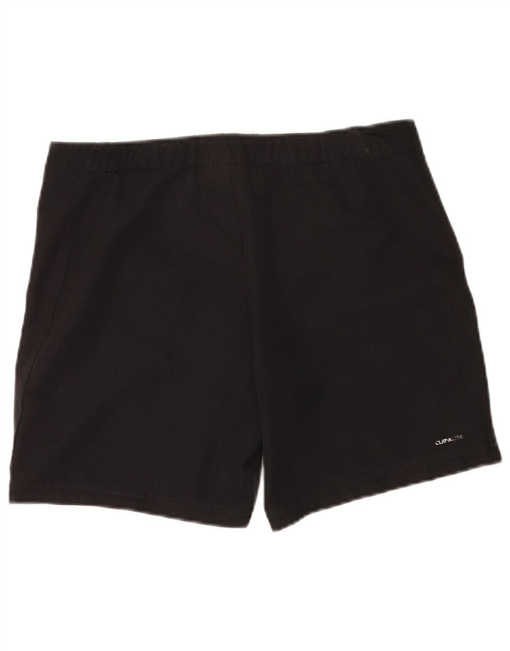 Damskie spodenki sportowe Adidas Climalite UK 12, średni czarny poliester